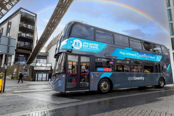 Citymapper app users can now plan trips and purchase bus tickets for National Express West Midlands buses, powered by Masabi