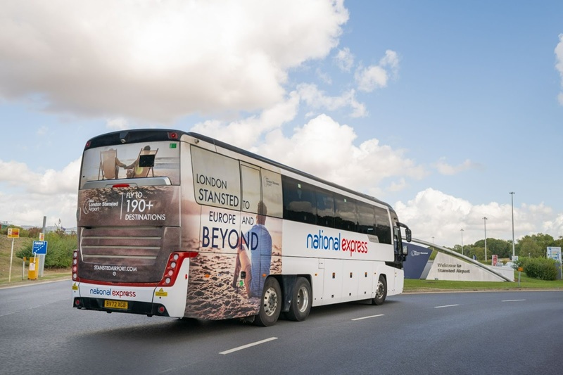 We're expanding our London - Stansted Airport services with new stops and faster journeys 