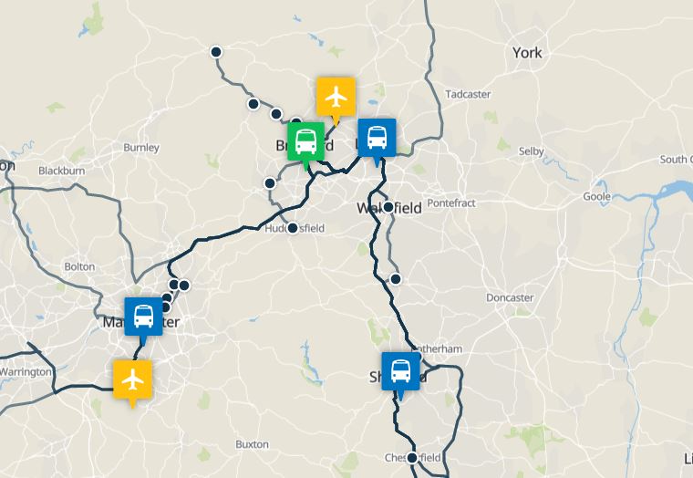 Explore Route Map